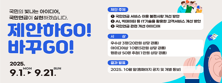 2025년 국민제안 이벤트